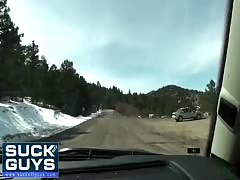Suck Off in the Snow   - By Suck Off Guys
