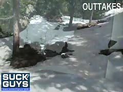 Outtakes - Mountain Facial   - By Suck Off Guys