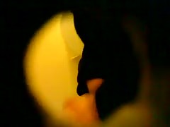 nice glory hole wank and cum