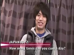 Straight Japanese Jock Jerks Off   - By Japan Boyz