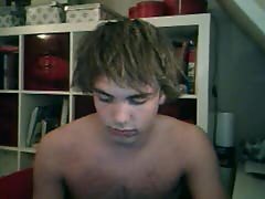 Boy Cums 2times on Webcam