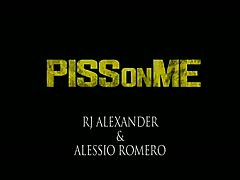 Alessio Romero piss soaks RJ Alexander   - By Lucas Entertainment
