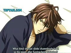 Sexy hentai boys having hard anal sex