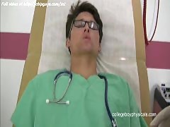 Hot doctor fingering ass