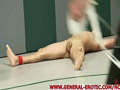 Brutally hot gay team match. http://www.general-erotic.com/nc