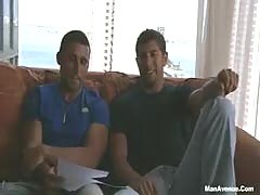 Behind The Scenes - 2 Naked Guys (one straight and one gay)  - By Man Avenue