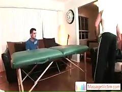 Guy gets back massaged by fine massage pro by massagevictim  - By Massage Bait