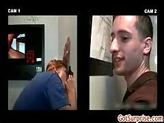 Guy thinks he gets sucked by girl 2 by gotsurprise