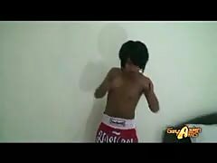 Boxing Boy  - By Gay Asian Amateurs 