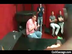 Amazing stripper gets cock sucked by gang 12 by CockSausage